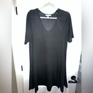 Umgee black tshirt dress size XL